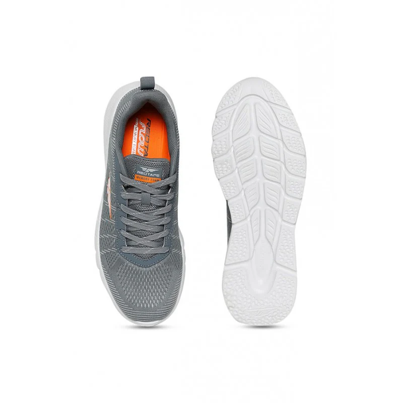 Men Dark Grey Walking Shoes - Image 6