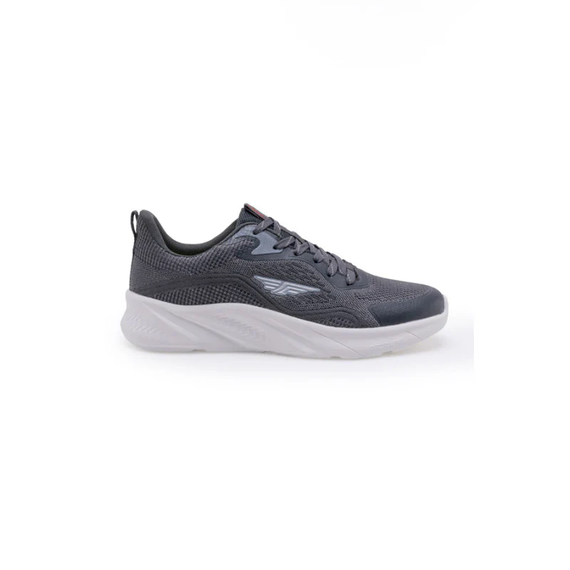 Men Dark Grey Walking Shoes - Image 3