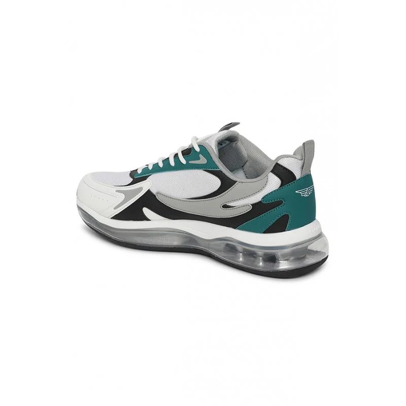 Men Emerald & White Walking Shoes - Image 6
