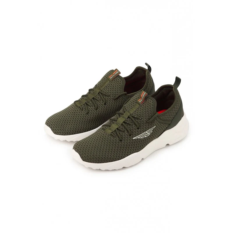 Men Green Walking Shoes - Image 4