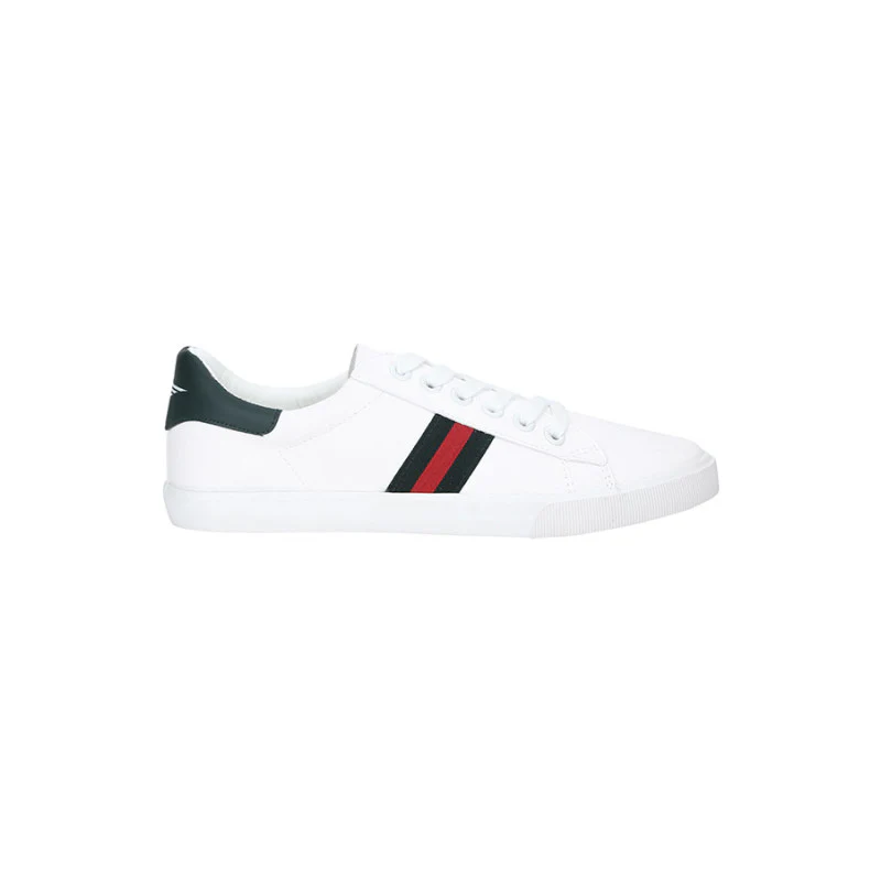 Men Green & White Sneakers - Image 2