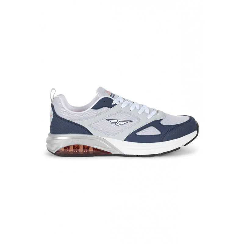 Men Grey & Blue Walking Shoes - Image 2