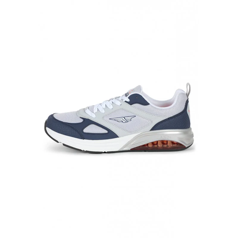 Men Grey & Blue Walking Shoes - Image 3