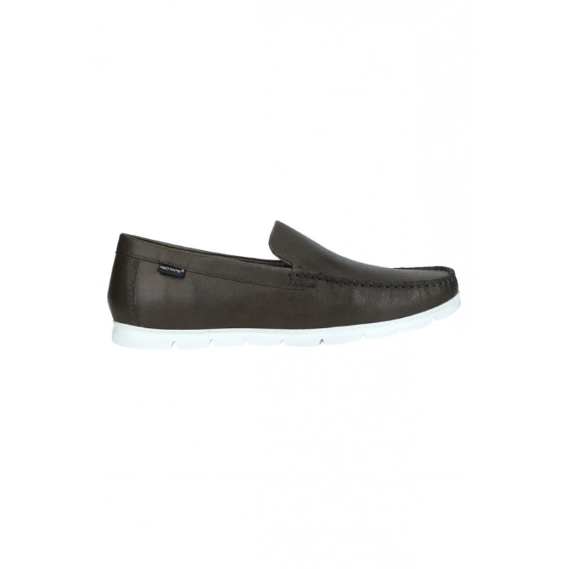 Men Grey Loafers - Image 3