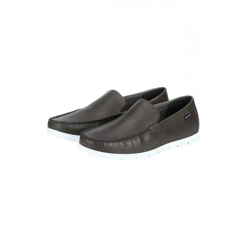 Men Grey Loafers - Image 5