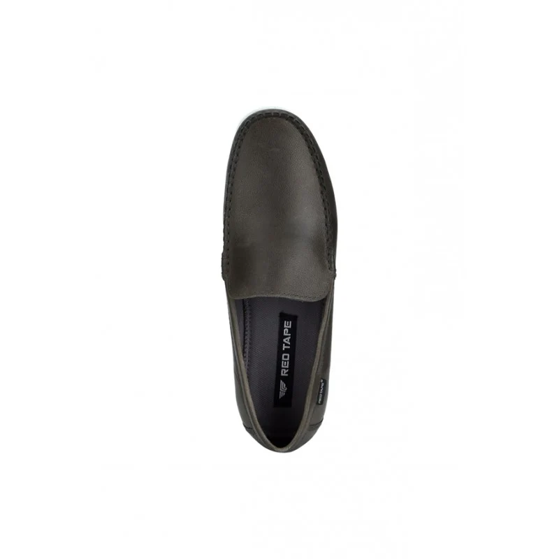 Men Grey Loafers - Image 6