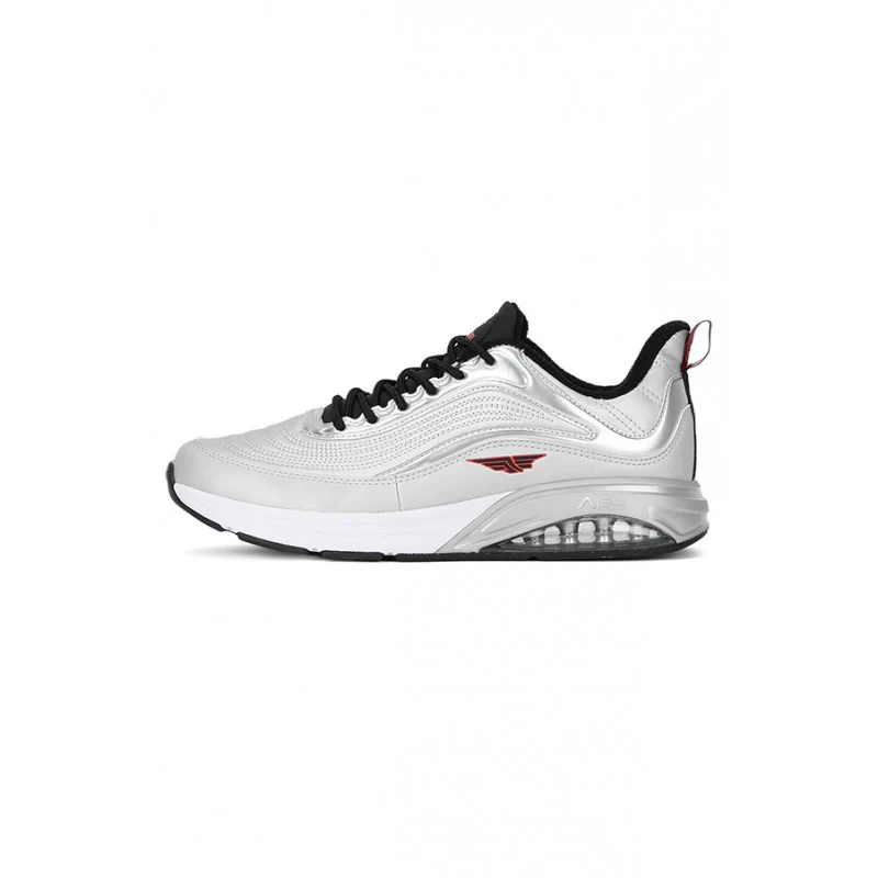 Men Grey & Silver Walking Shoes - Image 4