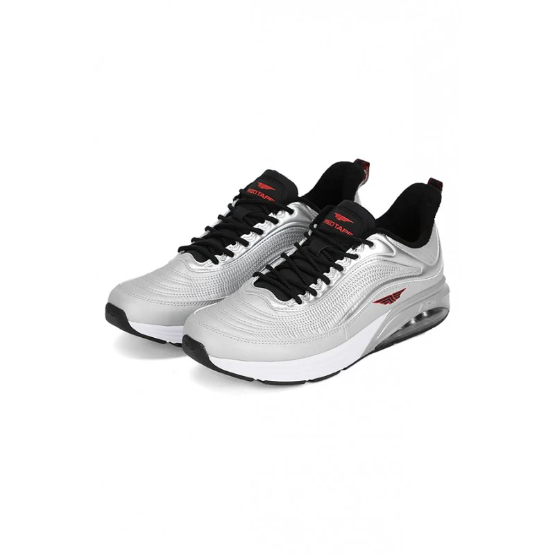 Men Grey & Silver Walking Shoes - Image 5