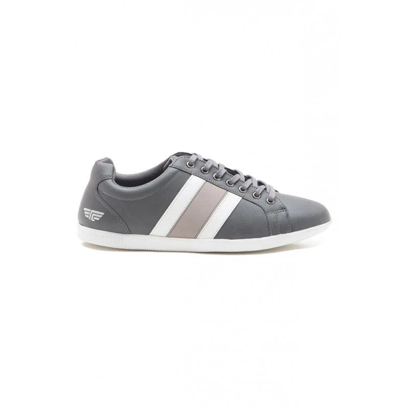 Men Grey Sneakers - Image 2