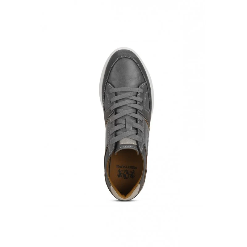 Men Grey Sneakers - Image 5