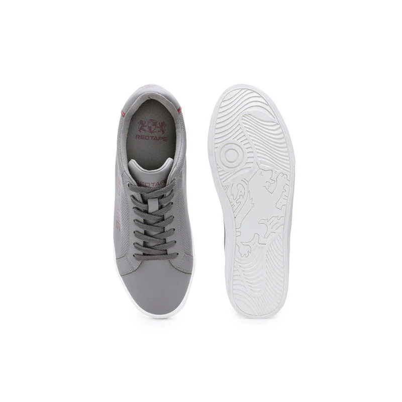 Men Grey Sneakers - Image 6