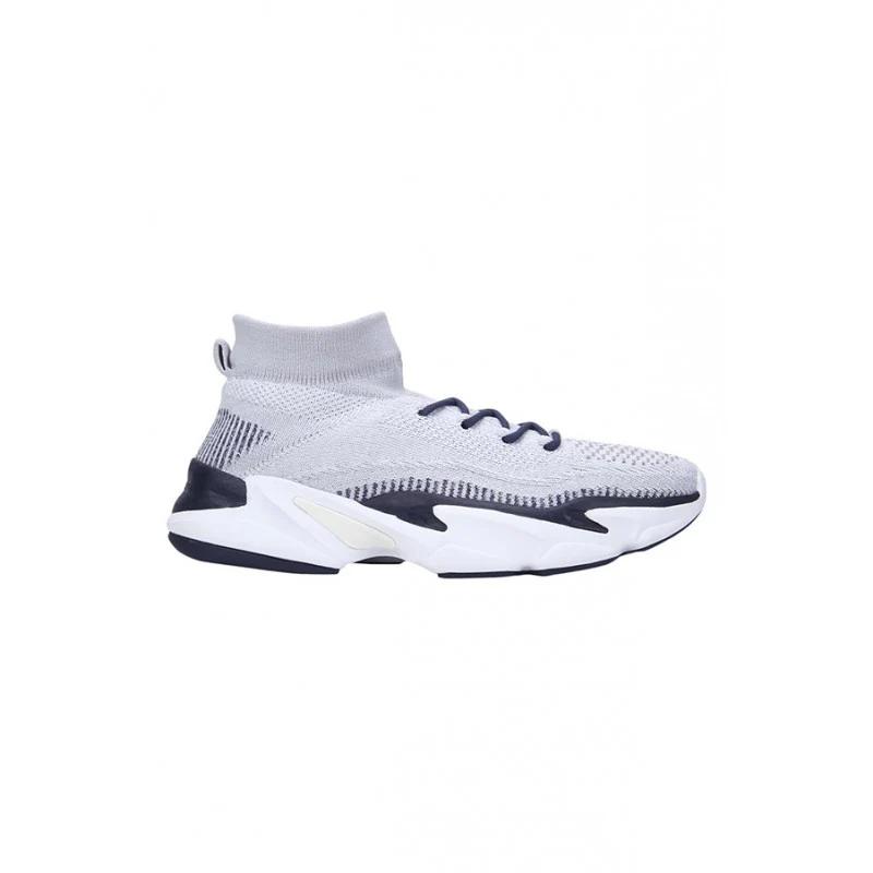 Men Grey Walking Shoes - Image 2