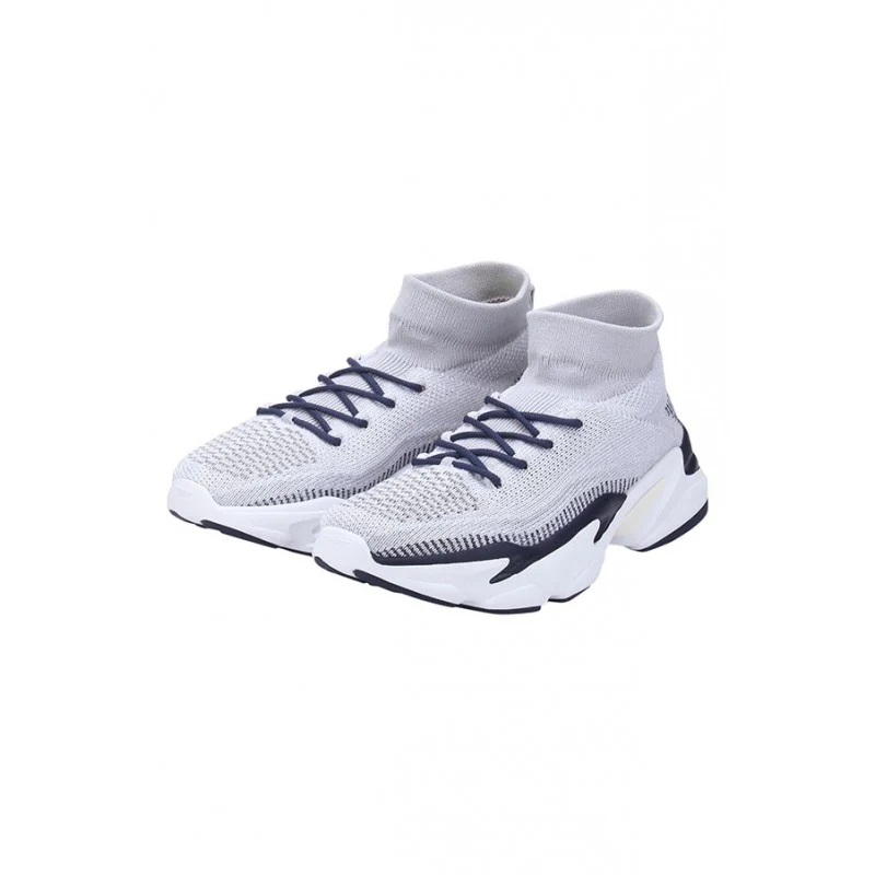 Men Grey Walking Shoes - Image 3