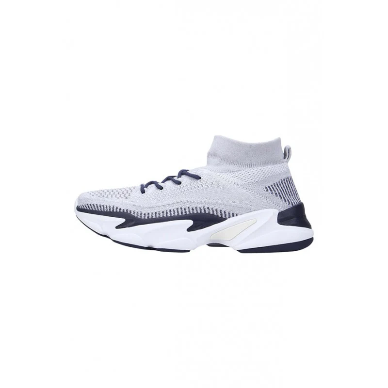 Men Grey Walking Shoes - Image 4