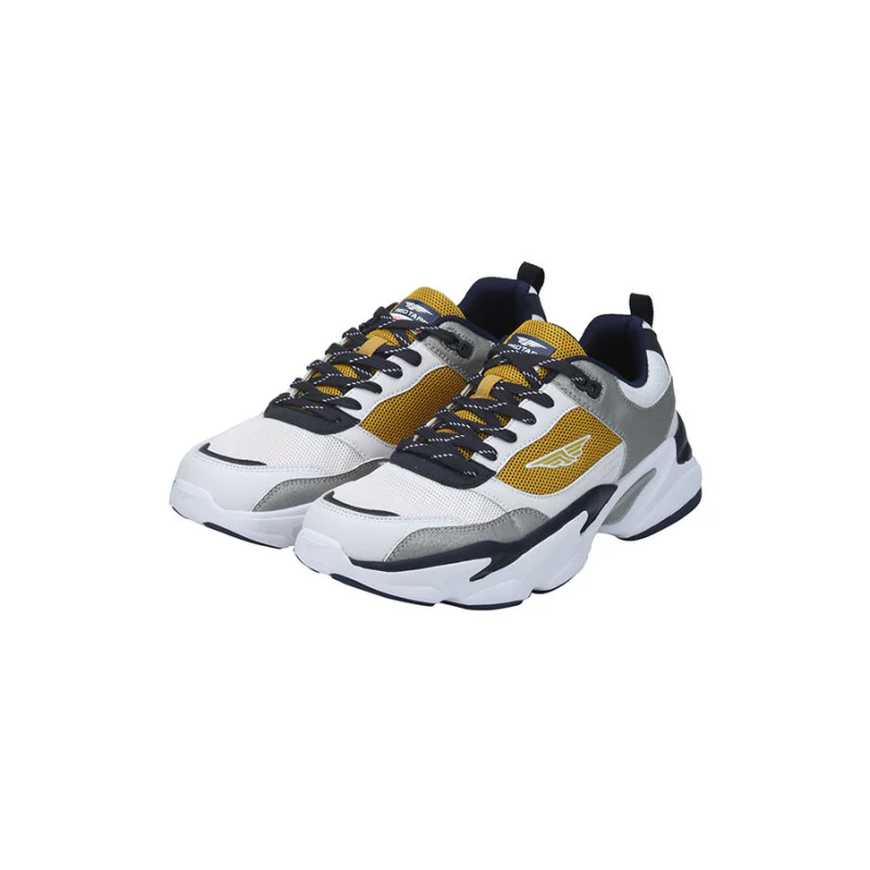 Men Grey Walking Shoes - Image 3
