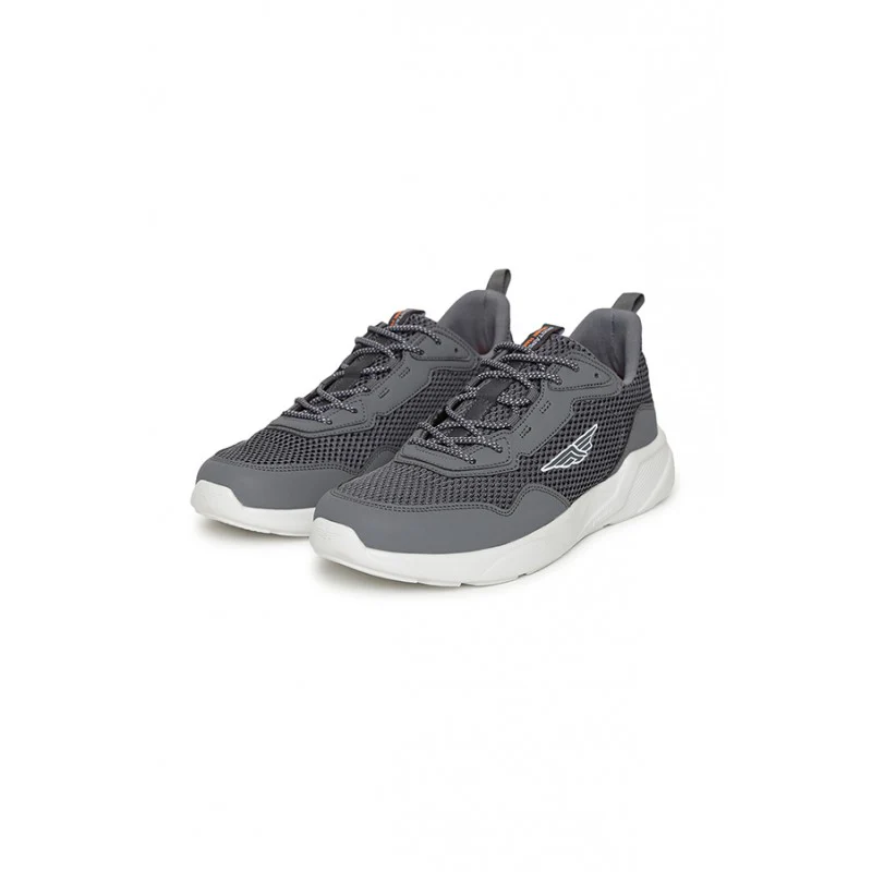 Men Grey Walking Shoes - Image 4