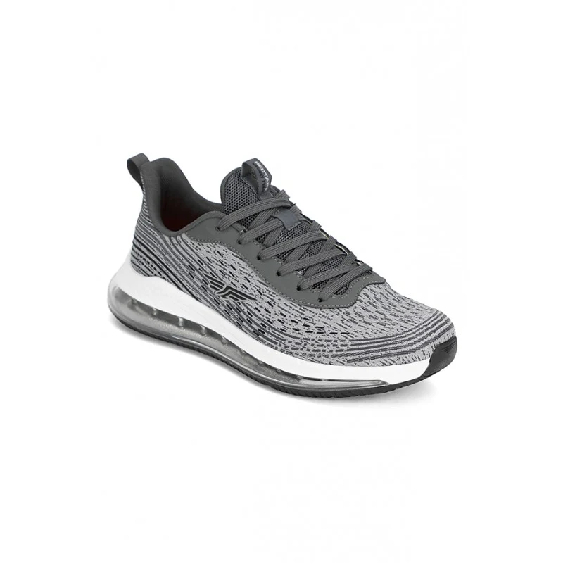 Men Grey Walking Shoes - Image 2