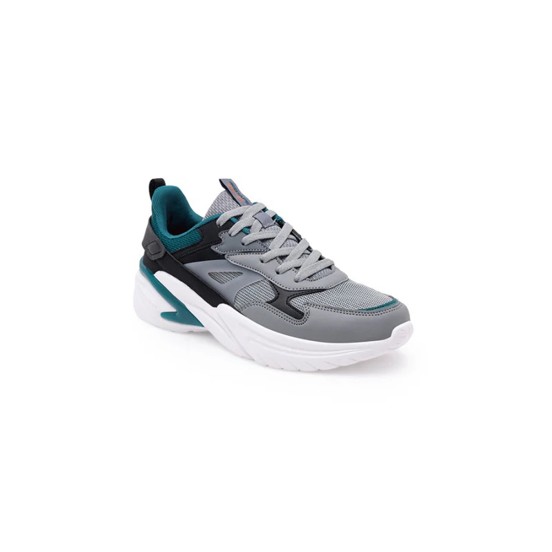 Men Grey Walking Shoes - Image 2
