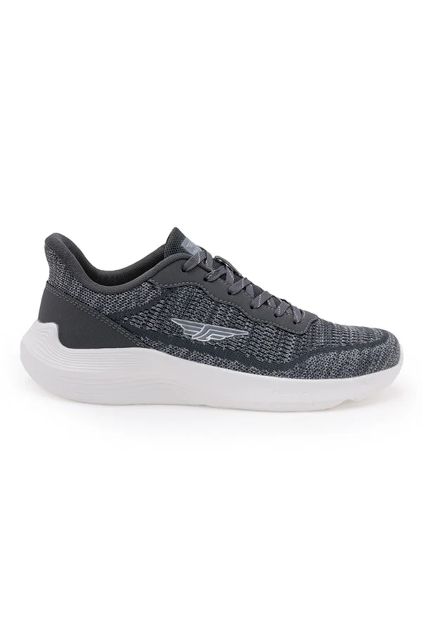 Men Grey Walking Shoes - Image 3
