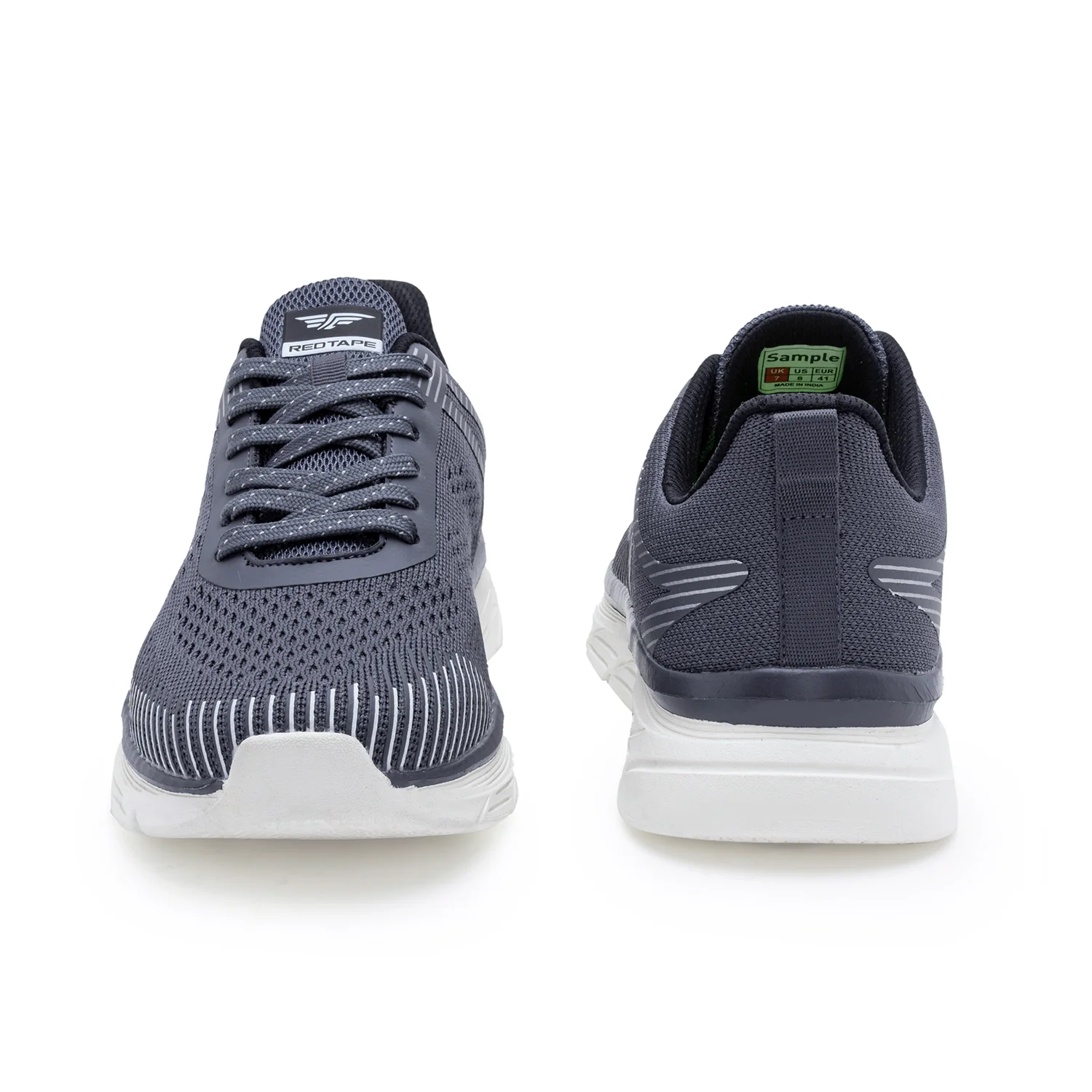 Men Grey  Walking Shoes - Image 4