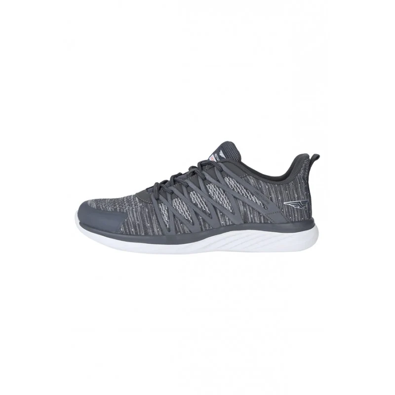 Men Grey Walking Shoes - Image 3