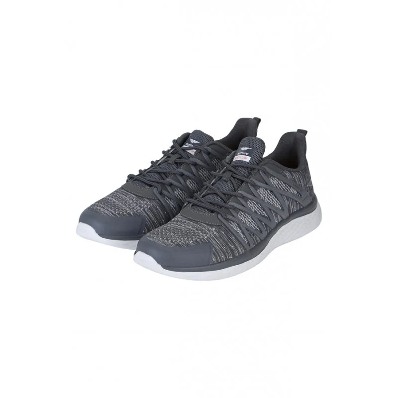Men Grey Walking Shoes - Image 4