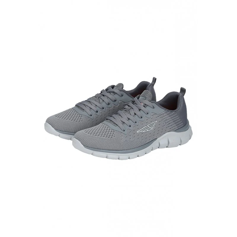 Men Grey Walking Shoes - Image 4