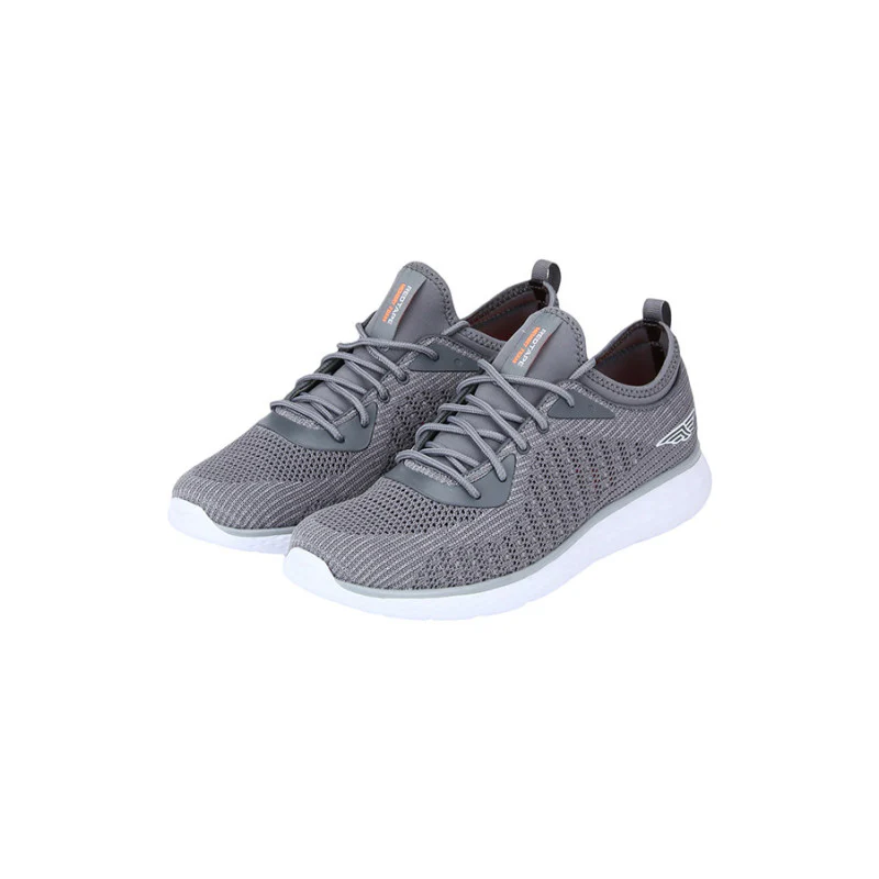 Men Grey Walking Shoes - Image 3