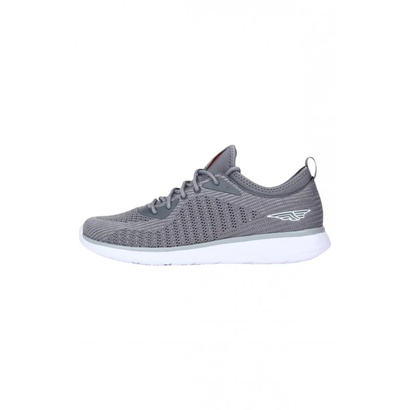 Men Grey Walking Shoes - Image 3