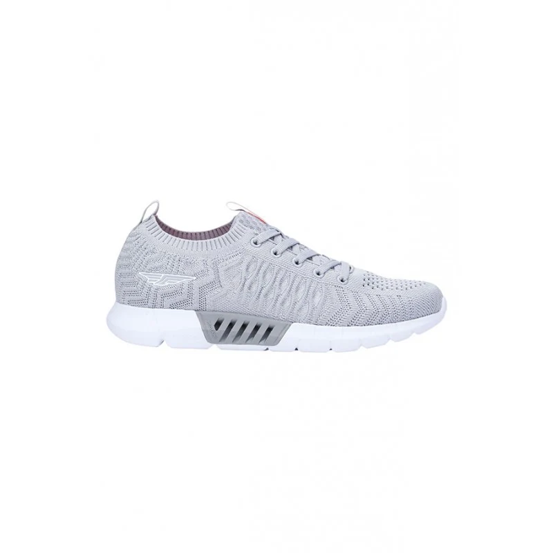 Men Grey Walking Shoes - Image 2