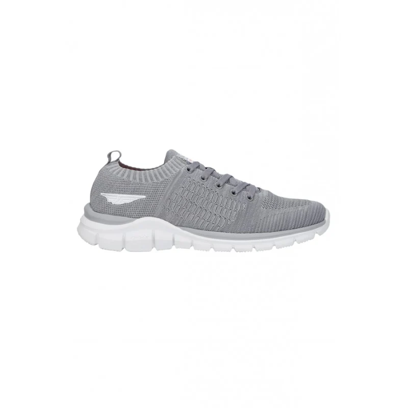 Men Grey Walking Shoes - Image 3