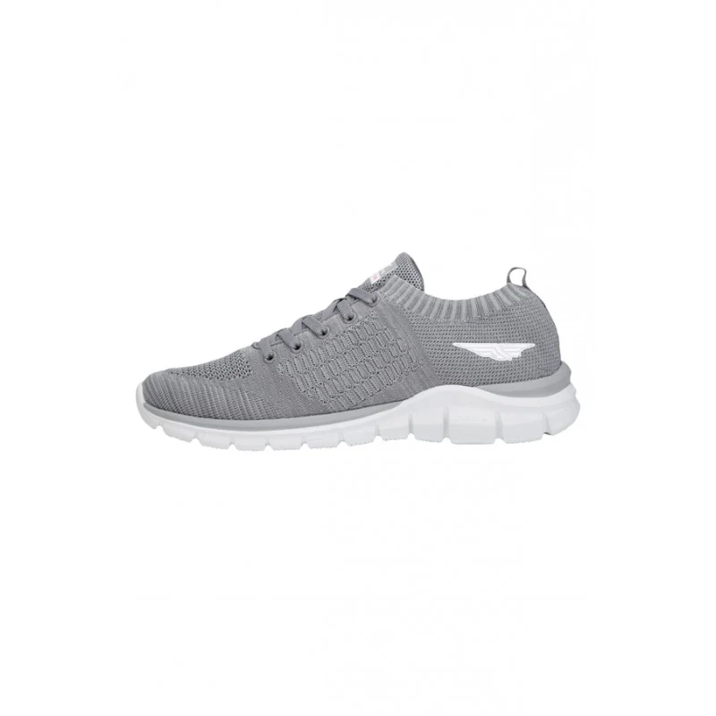 Men Grey Walking Shoes - Image 4