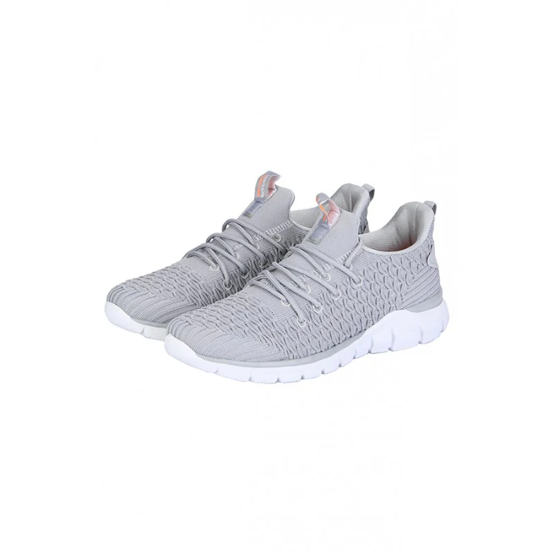Men Grey Walking Shoes - Image 4