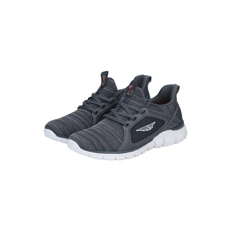 Men Grey Walking Shoes - Image 4
