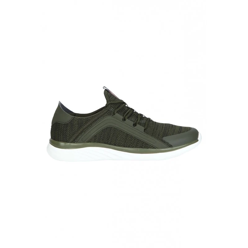 Men Khaki Walking Shoes - Image 2