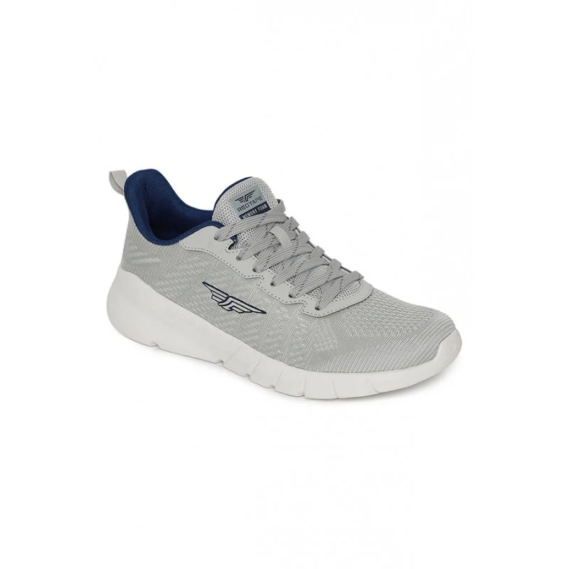 Men Light Grey Walking Shoes - Image 2