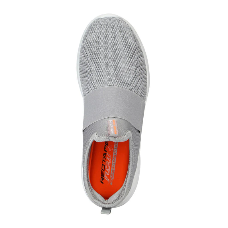 Men Light Grey Walking Shoes - Image 7