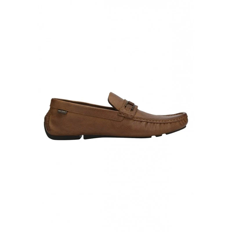 Men Light Tan Driving Shoes - Image 3