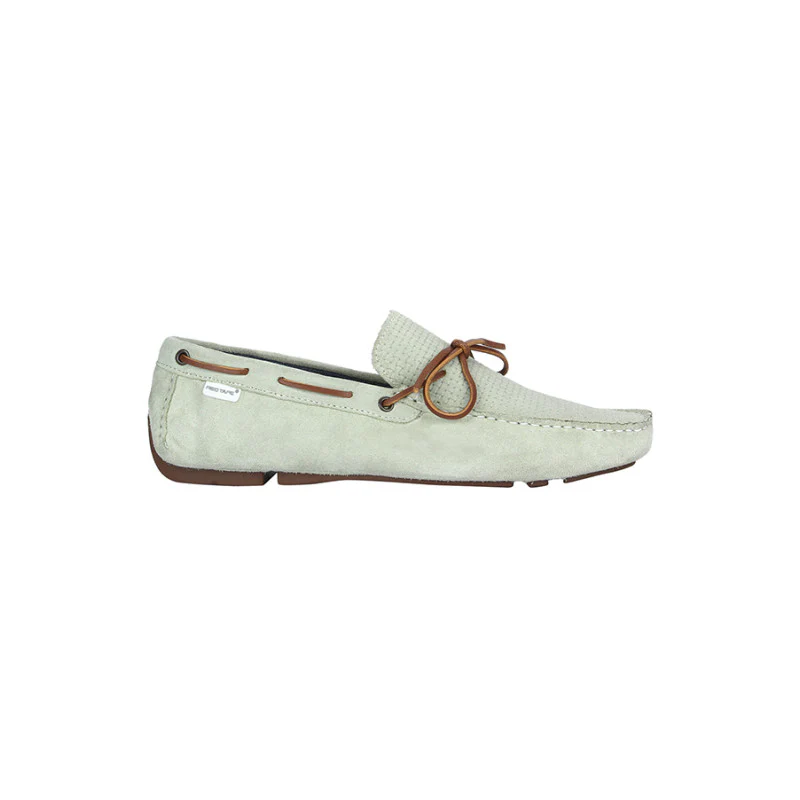 Men Mint Green Driving Shoes - Image 2