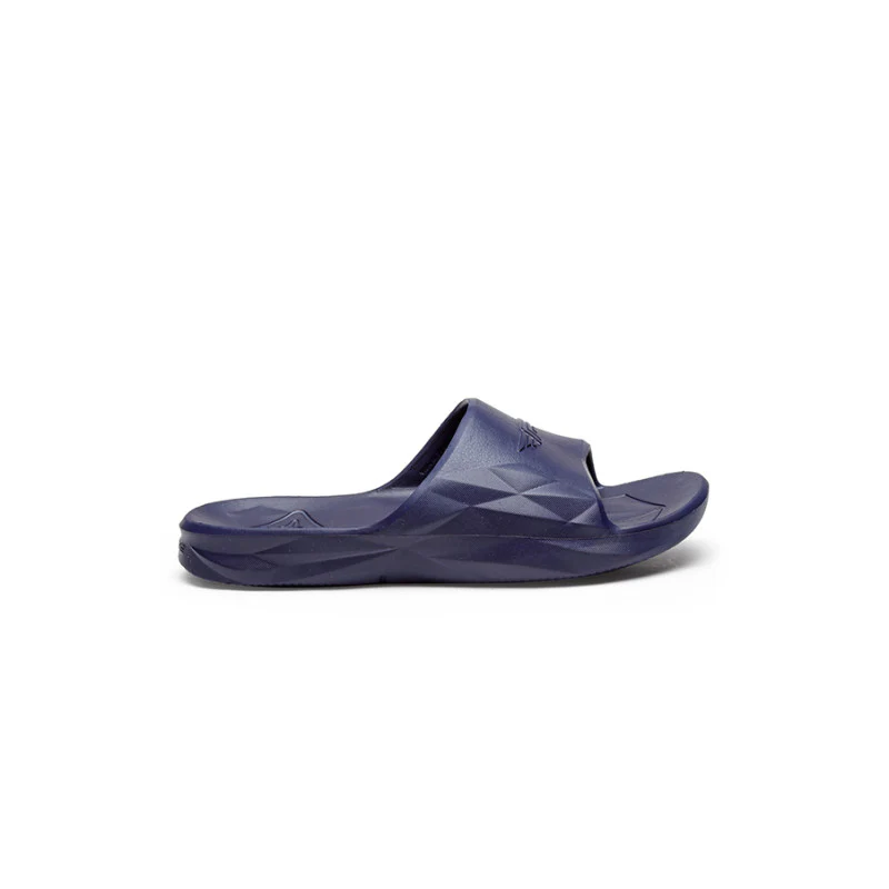 Men Navy Blue Solid Sunnies Sliders - Image 3