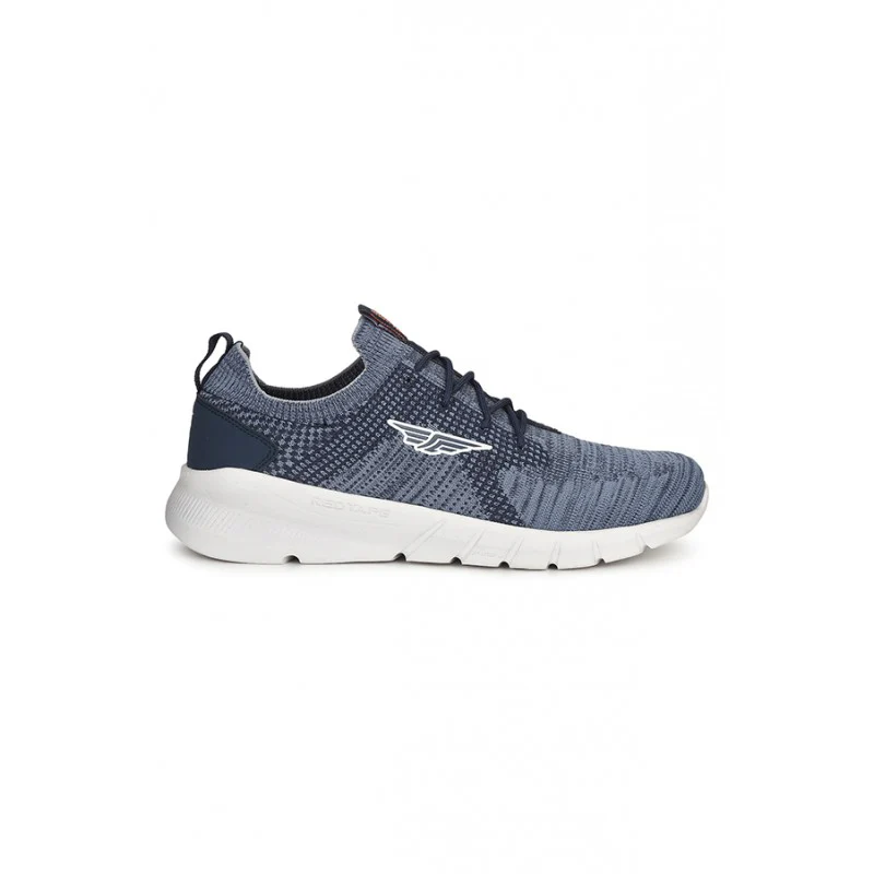 Men Navy Blue Walking Shoes - Image 2