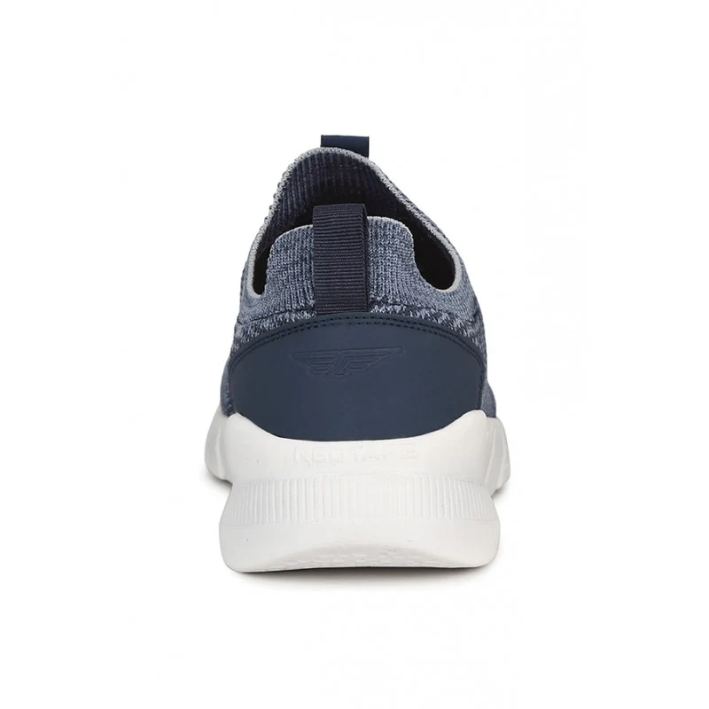 Men Navy Blue Walking Shoes - Image 4