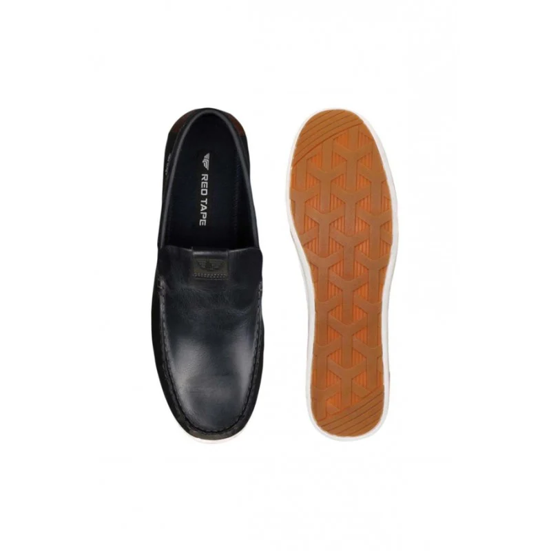Men Navy Boat Shoes - Image 5