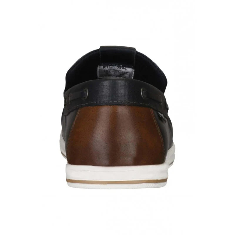 Men Navy Boat Shoes - Image 6