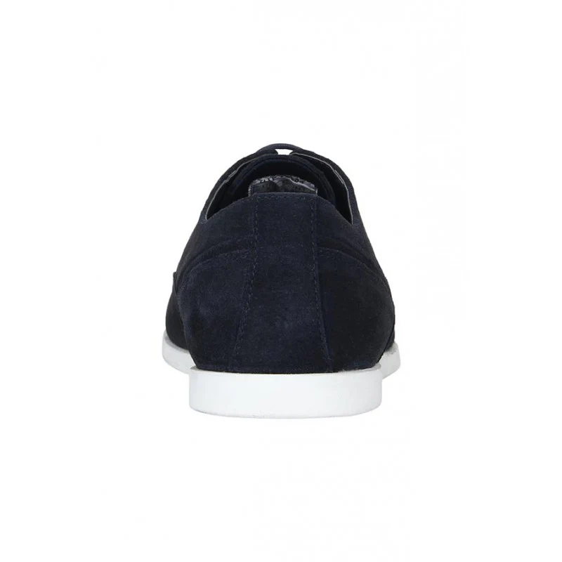 Men Navy Derby Shoes - Image 5