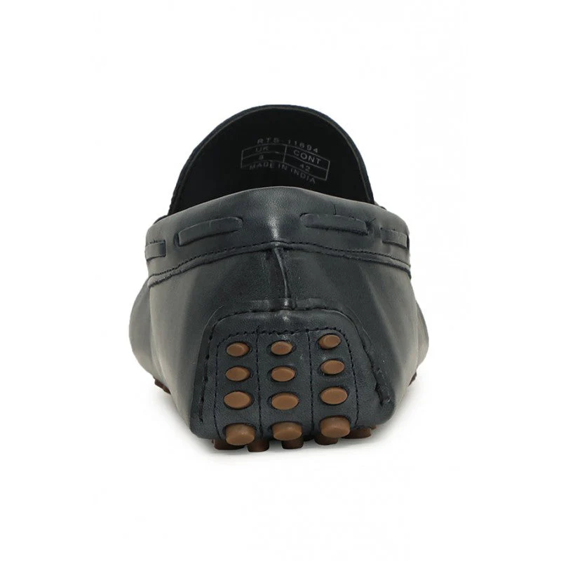 Men Navy Loafers - Image 6