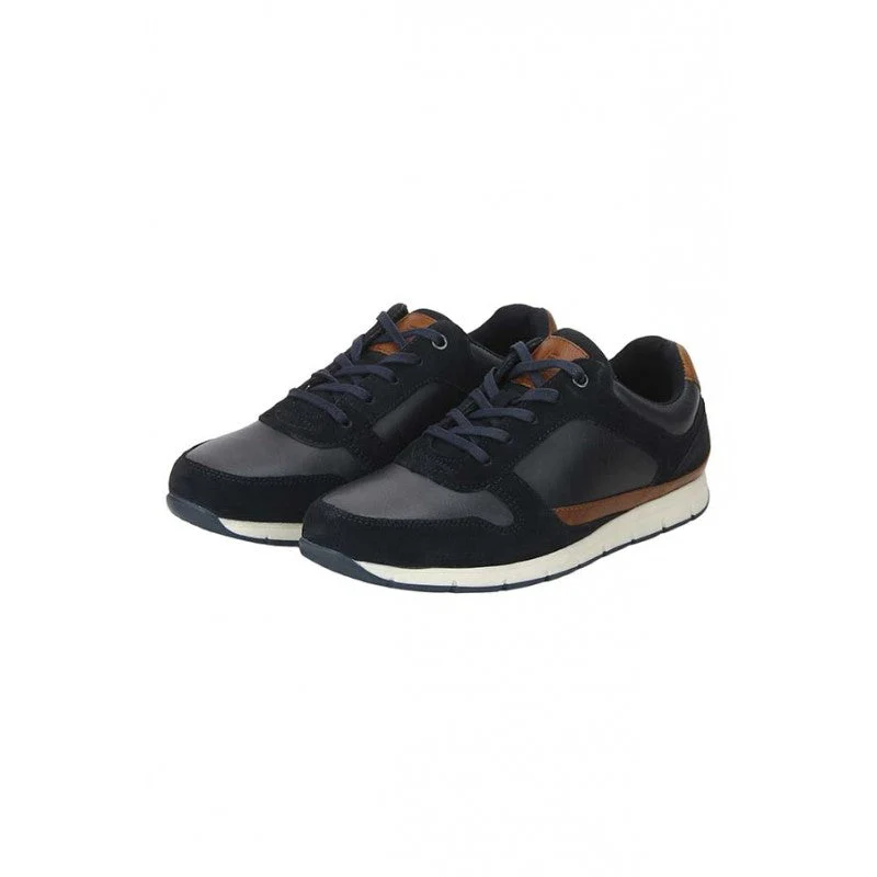Men Navy Sneakers - Image 3