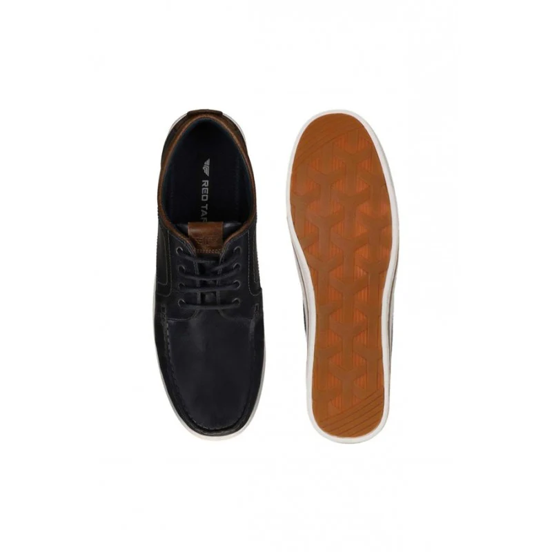 Men Navy Sneakers - Image 4