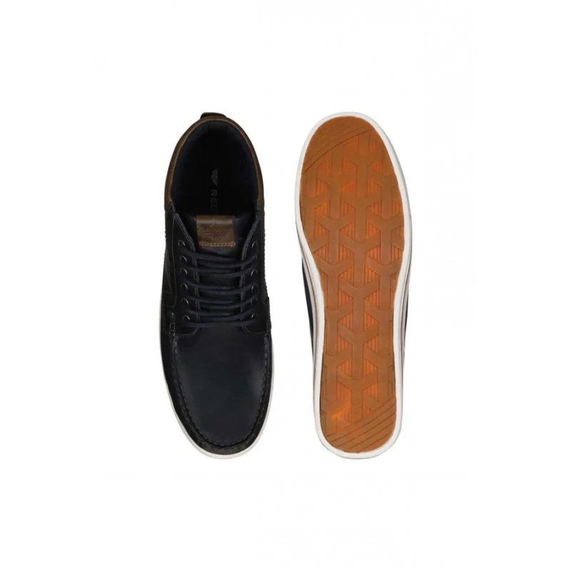 Men Navy Sneakers - Image 5