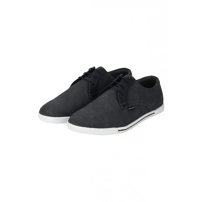 Men Navy Sneakers - Image 4